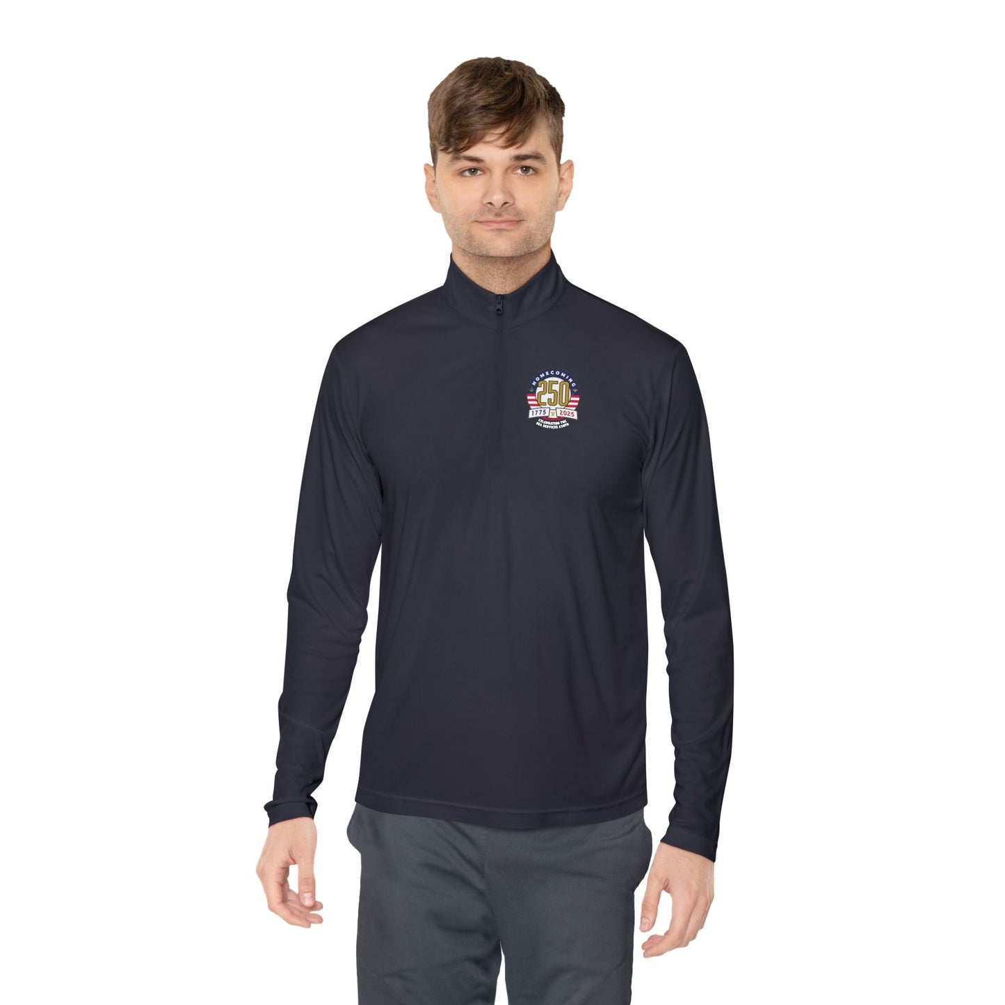 Unisex Quarter-Zip Pullover -Lightweight
