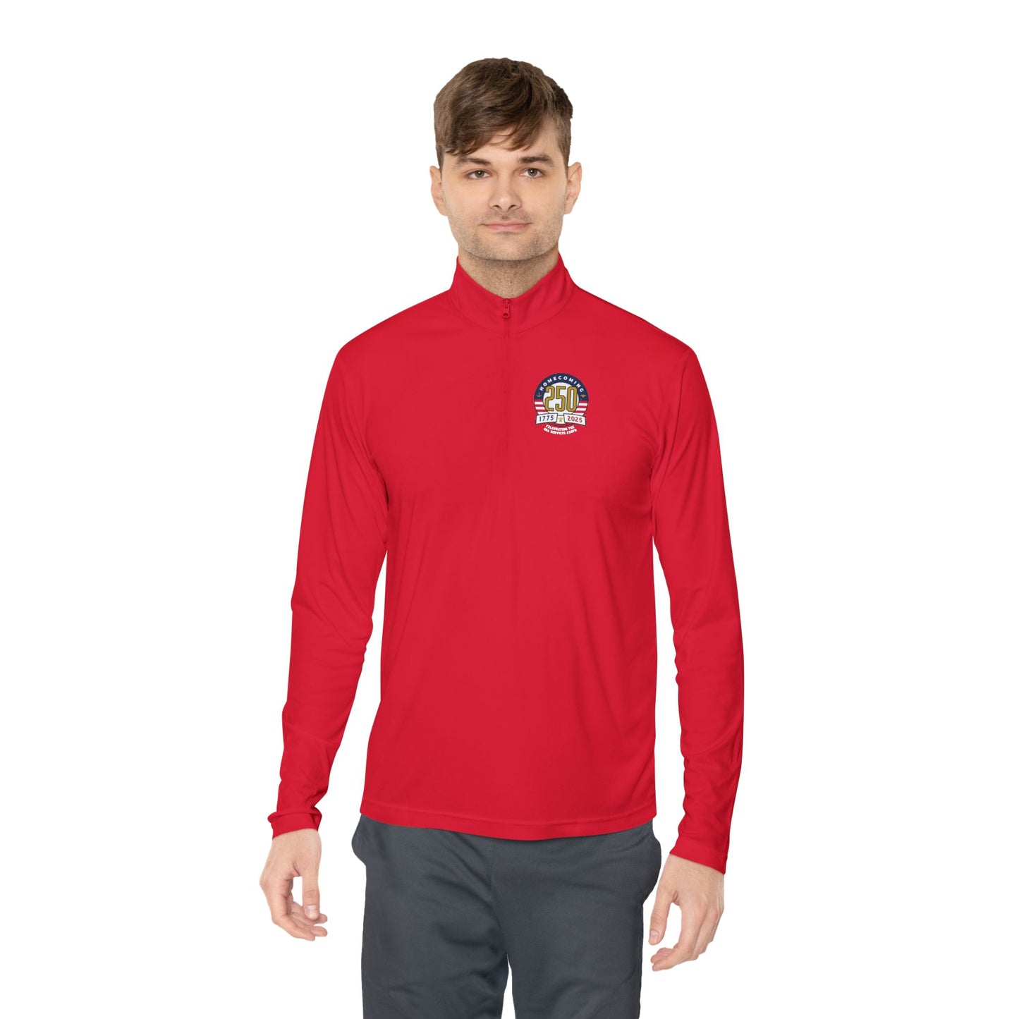 Unisex Quarter-Zip Pullover -Lightweight
