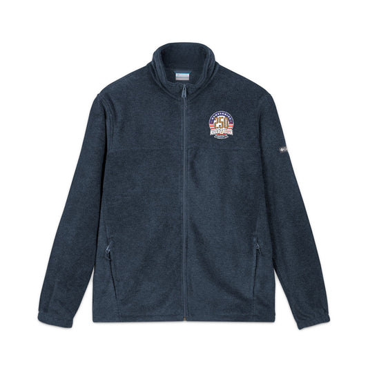 Cozy Unisex Columbia Fleece Jacket with Custom Embroidery, Warm Layering Jacket, Travel Jacket, Gift for Him/Her, Outdoor Adventures
