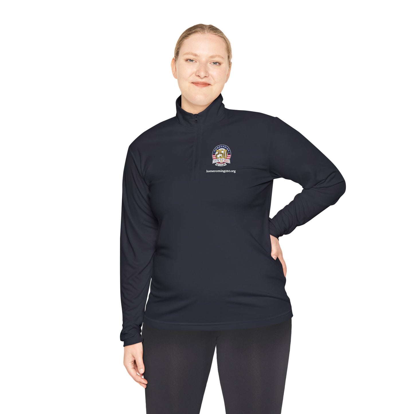Cozy Unisex Quarter-Zip Pullover for Comfort & Style