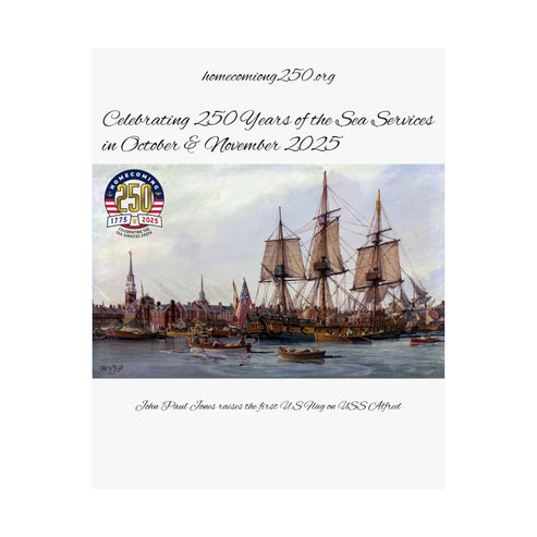 Commemorative Matte Vertical Poster - Celebrating 250 Years of Sea Ser