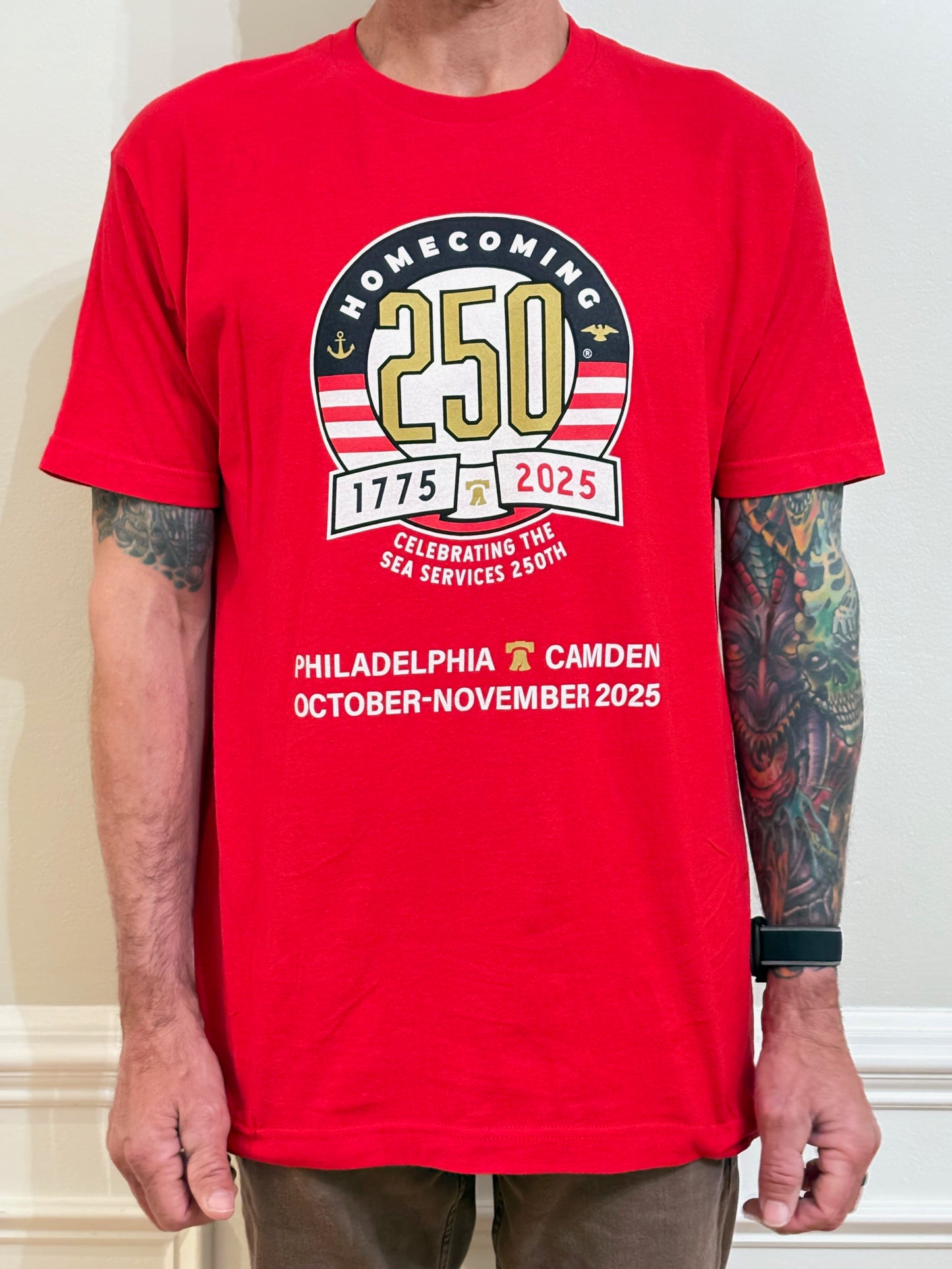 "Concert" Tee-Marine Corps CON-RED-1775